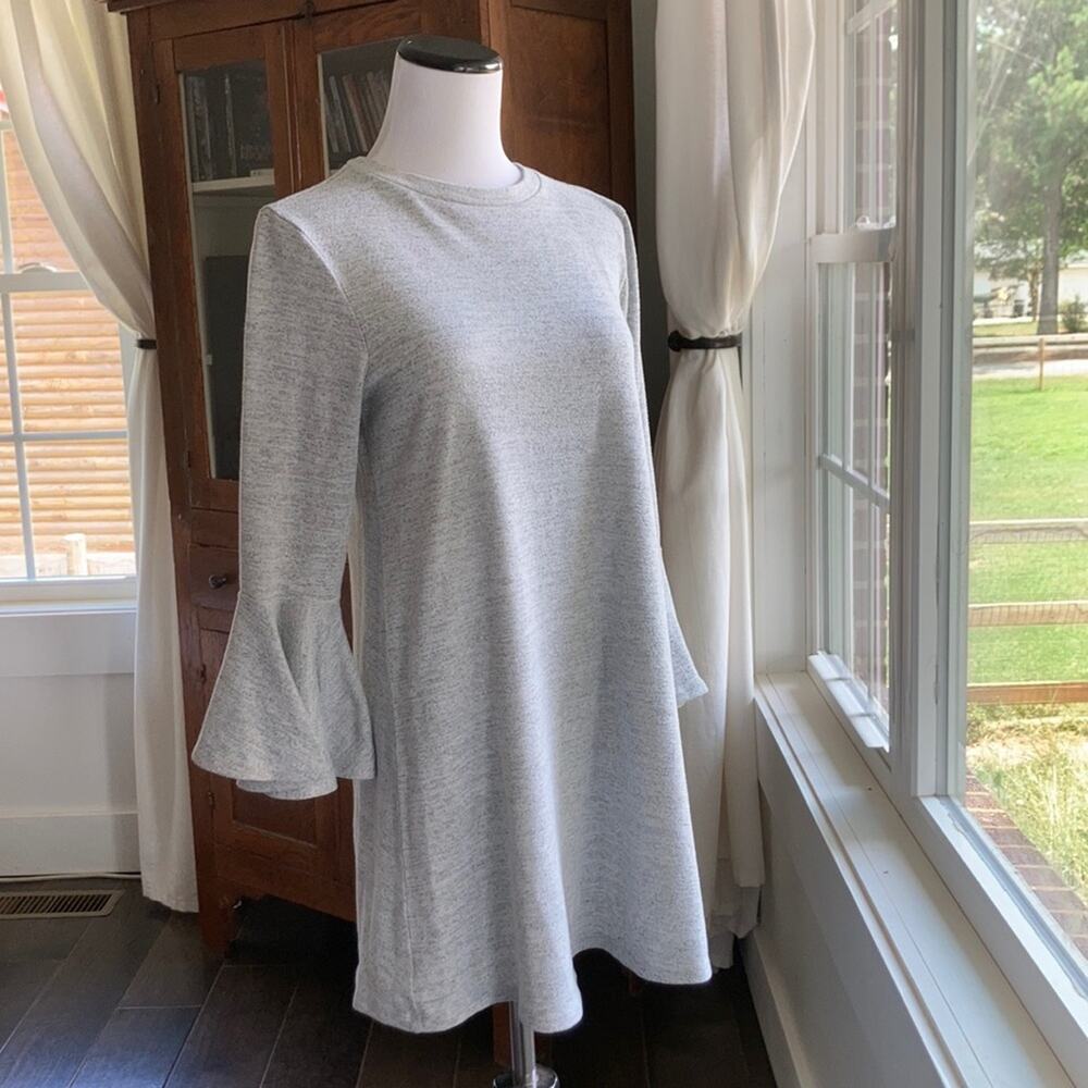 Speechless Grey Sweatshirt Tunic, Size M